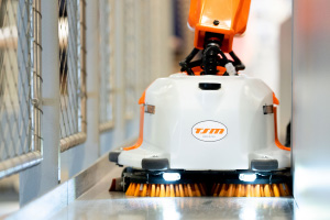 speciální podlahové mycí stroje